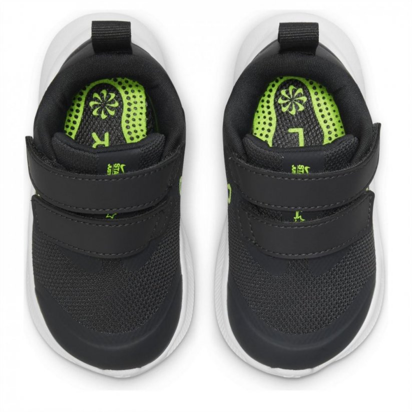 Nike Runner 3 Trainers Infant DkGrey/Blk/Volt