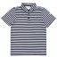 Slazenger Stripe Polo Shirt Junior Navy