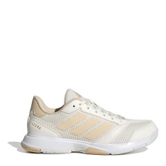adidas Ligra 8 Indoor Shoes Womens White/Sand