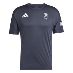 adidas Team GB adizero Running T-Shirt Legend Ink