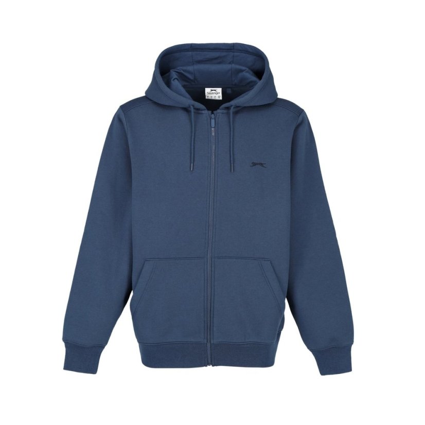 Slazenger Full Zip pánska mikina Steel Blue