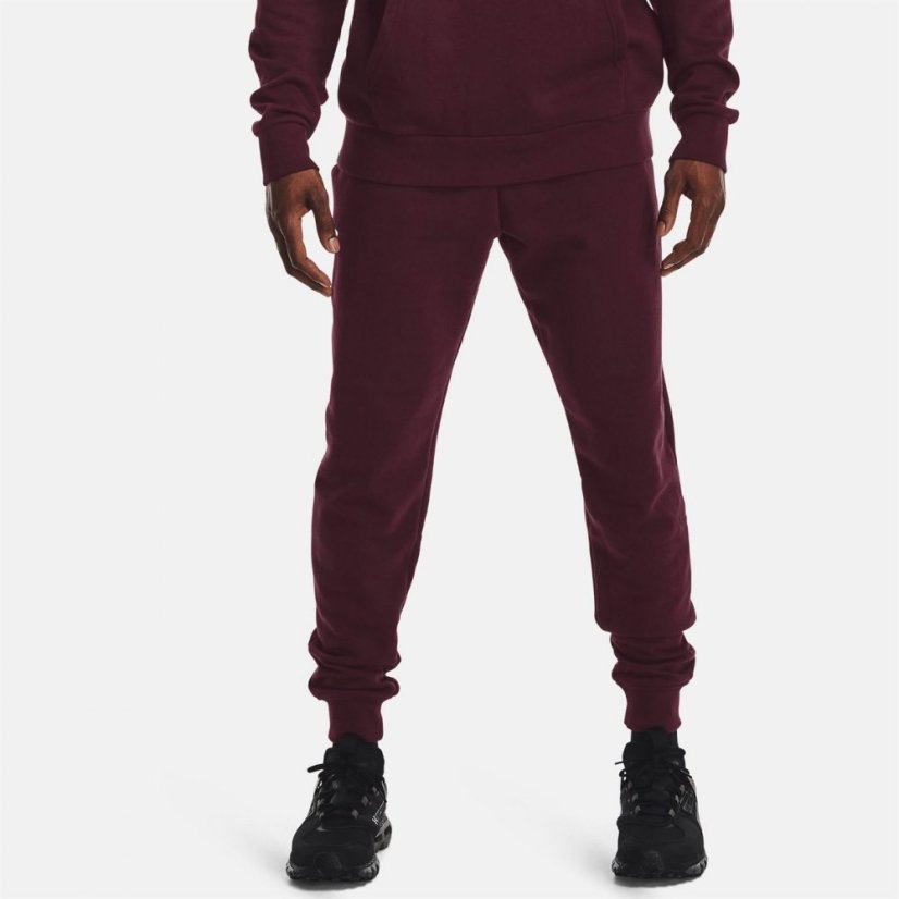 Under Armour Armour Rival Tracksuit Bottoms Mens Dark Maroon