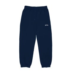 Slazenger Closed Hem Fleece Pants Junior Navy