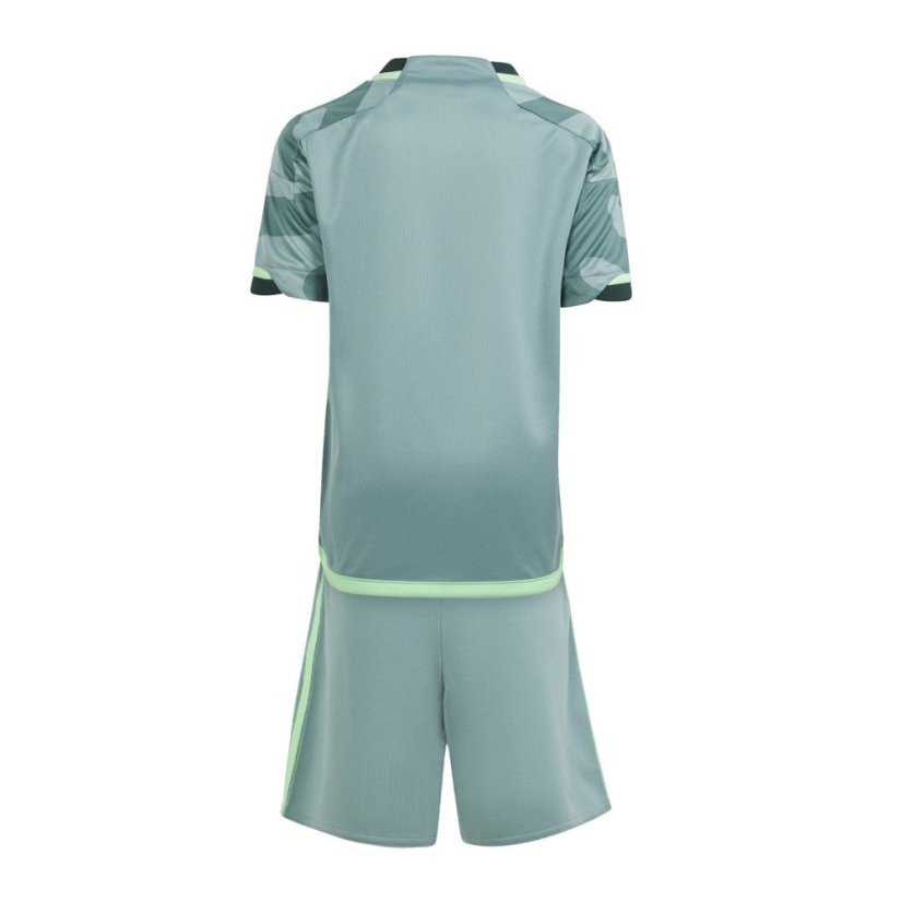 adidas Celtic FC Third Minikit 2023 2024 Juniors Green