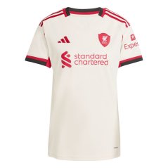 adidas Liverpool Away Shirt 2025 2026 Womens White