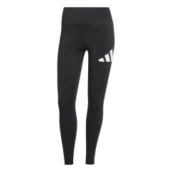 adidas Training Essentials Big Logo Leggings Womens Black/White