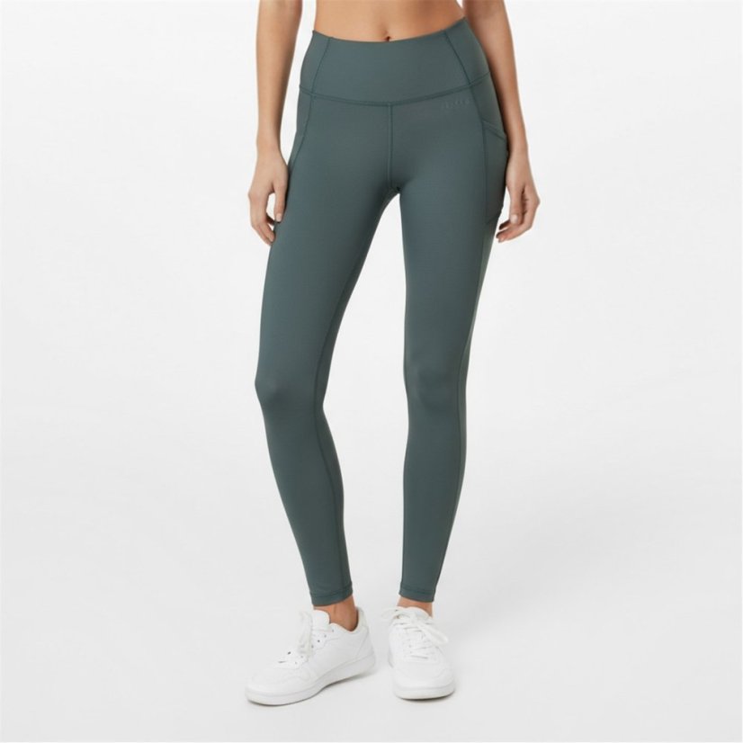 USA Pro USAPro Core High Rise Leggings Womens Khaki