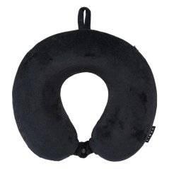 Linea Memory foam neck pillow Black
