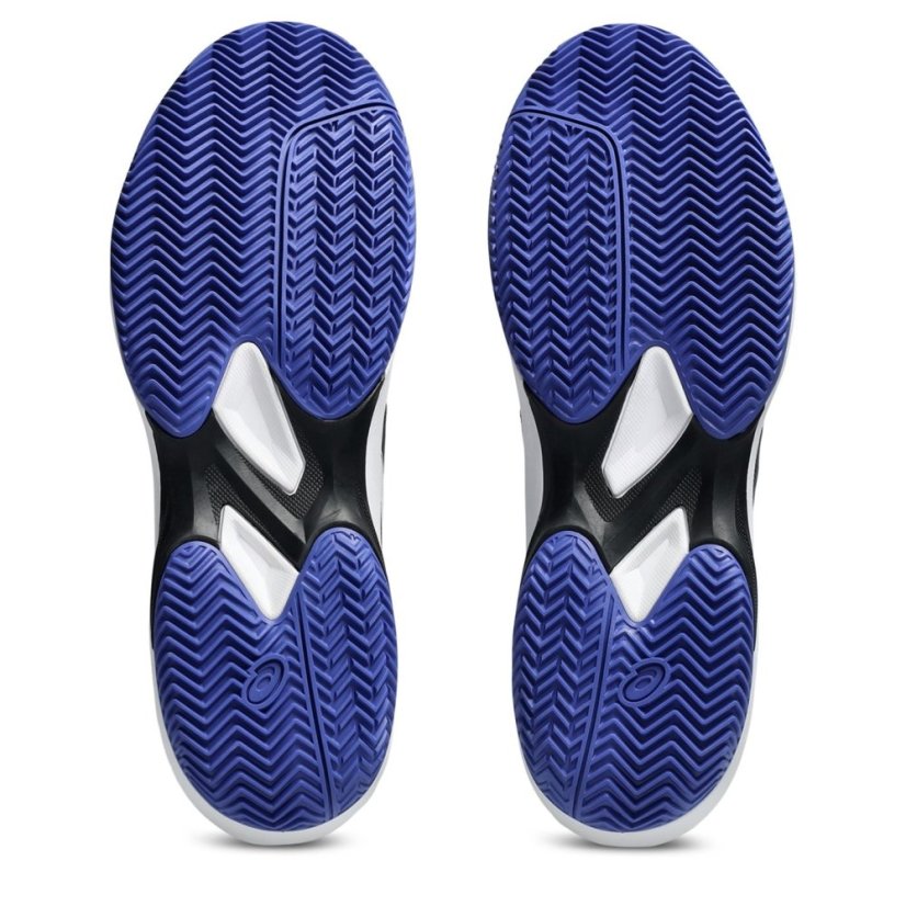 Asics Men's Game Tennis Shoes Black/White