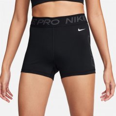 Nike Pro Women's Dri-FIT Mid-Rise 3 Shorts Black/Grey