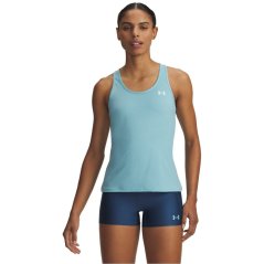 Under Armour Womens Tech™ Mesh Performance Gym Vest Blue Haze/White