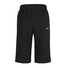 Slazenger Men's three quarterLength Tracksuit Bottoms Black
