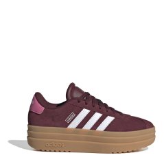 adidas VL Court Bold Kids Trainers Shadow Red