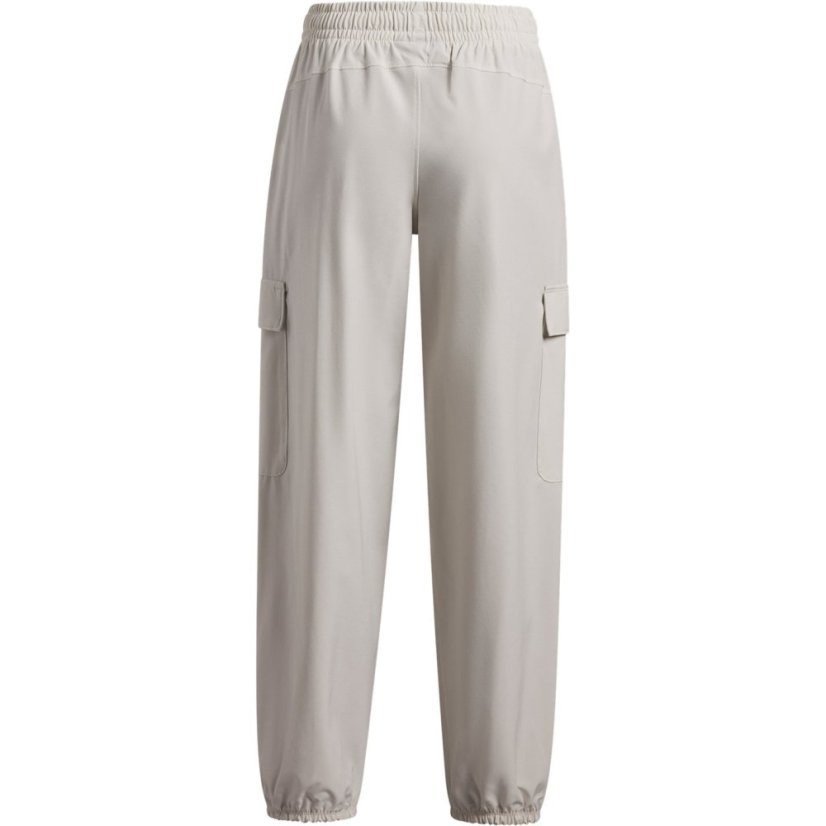 Under Armour UA Rival Woven Girls Cargo Pants White