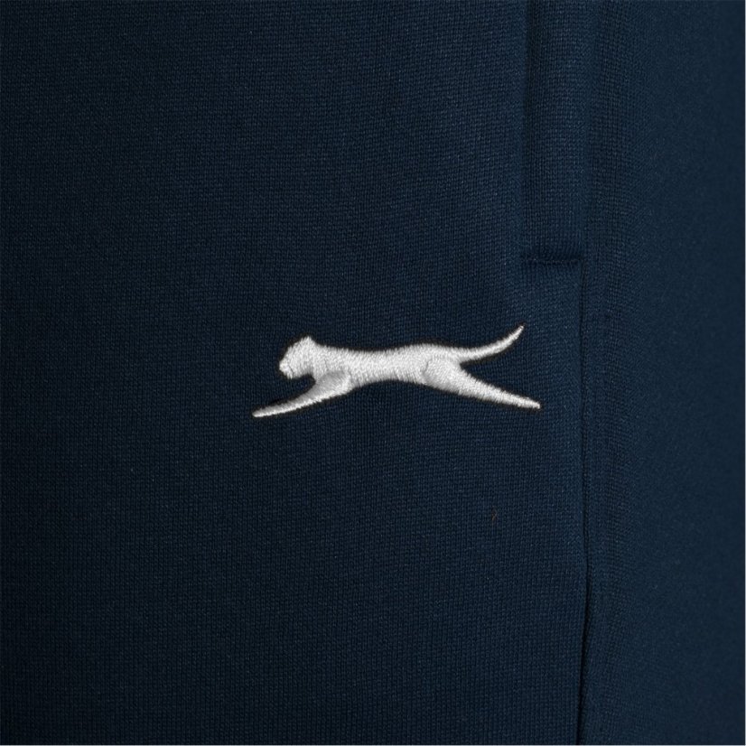 Slazenger Open Hem Fleece Pants Mens Navy