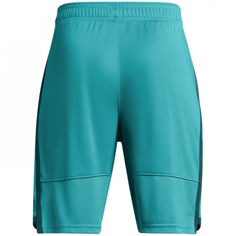 Under Armour Stunt 3.0 Shorts Juniors Teal/Yellow