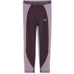 Puma Fit 7/8 Tights G Legging Unisex Kids Darkplum