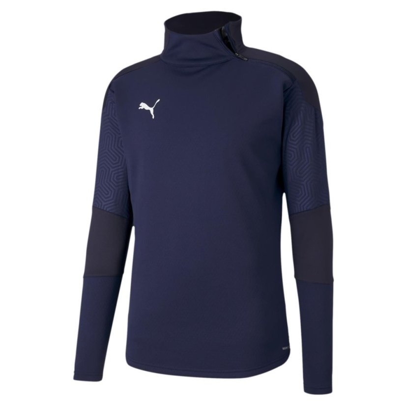 Puma TF21 Zip Fleece Mens Peacoat Navy