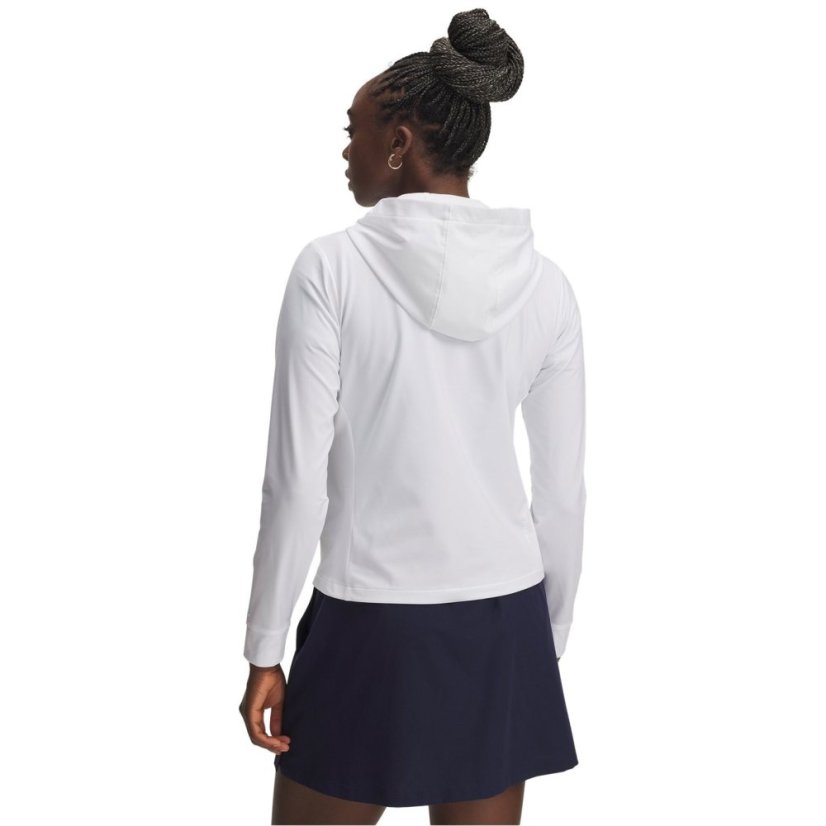 Under Armour Women's Drive Full-Zip Performance Golf Jacket White