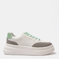 Kappa Ari Trainers White/Grey/Grn