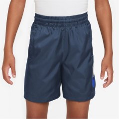 Nike Big Kids' Woven Shorts Midnight Navy