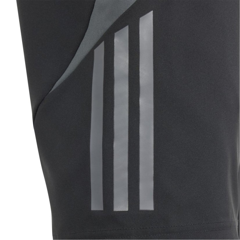 adidas Unisex Kids' Tiro24 Football Shorts Black/Dark Grey