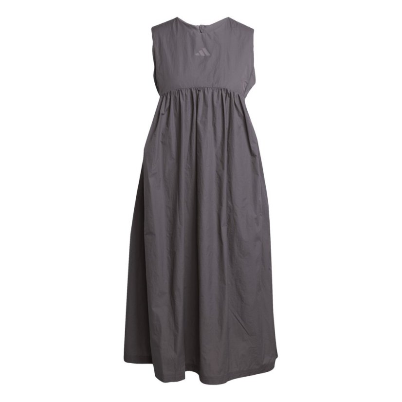 adidas Women's Long Maxi Dress Grey Strata
