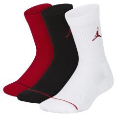 Air Jordan 3 Pack Crew Socks Infant's Gym Red