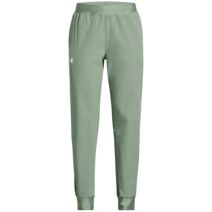 Under Armour Kids' ArmourSport Woven Performance Tracksuit Bottom Green