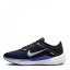 Nike Air Winflo 10 Men's Road Running Shoes Black/Blue