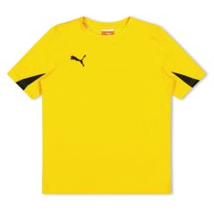 Puma (F12) Team S/S Tee Infants Yellow