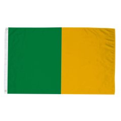 Official Flag Green/Gold