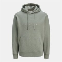 Jack and Jones Plus Size Star Hoodie Green