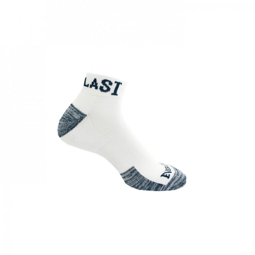 Everlast Qtr 6pk Socks Mens White