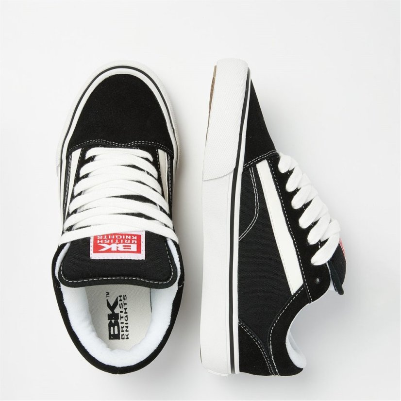 British Knights Mack Chunky Shoes Juniors Black/White