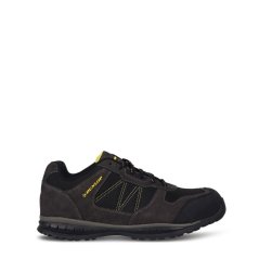 Dunlop Austin Steel Toe Cap Shoes Mens Charcoal/Yellow