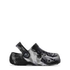 Hot Tuna Cloggs Infants Black Marble