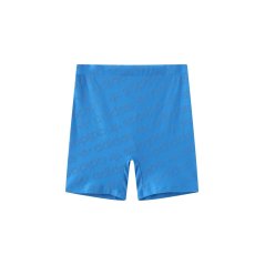 ADIDAS ORIGINALS Adidas Originals All-Over Logo Biker Short Blue