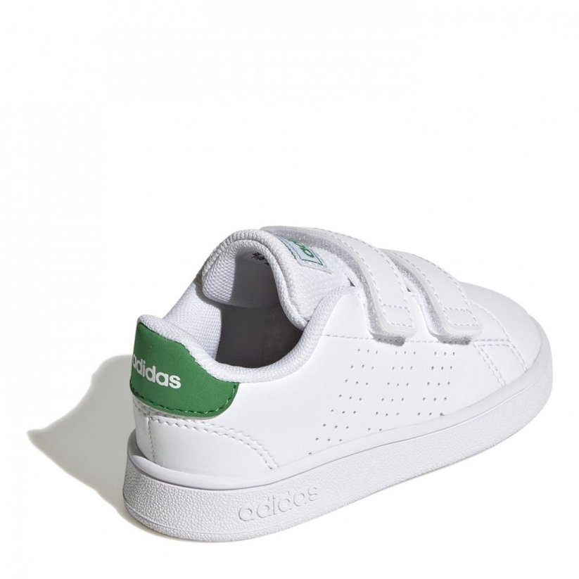 adidas Advantage I Infant Trainers White/Green