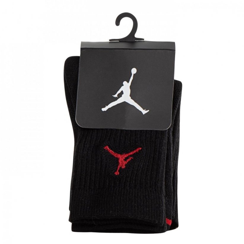 Air Jordan Jordan 3 Pack Crew Socks Infant's Black