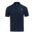 Slazenger Check Golf Polo Mens Navy