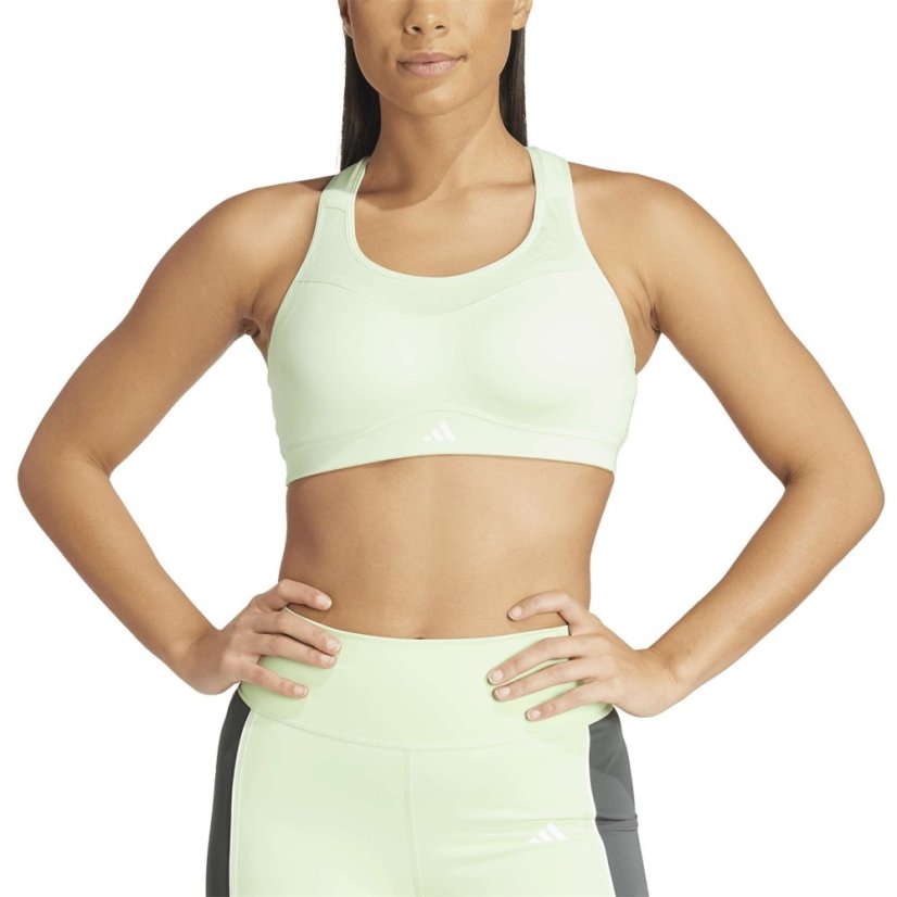 adidas TLRD Impact Training High-Support Bra Green