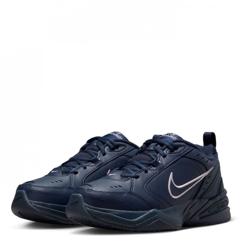 Nike Air Monarch IV Training Shoes Mens Navy/Pink Prem