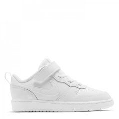Nike Court Borough Low 2 Baby/Toddler Shoe White/White