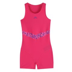 Slazenger Boy Leg Suit Junior Girls Purple