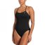Nike Cut Out Swimsuit Womens Black