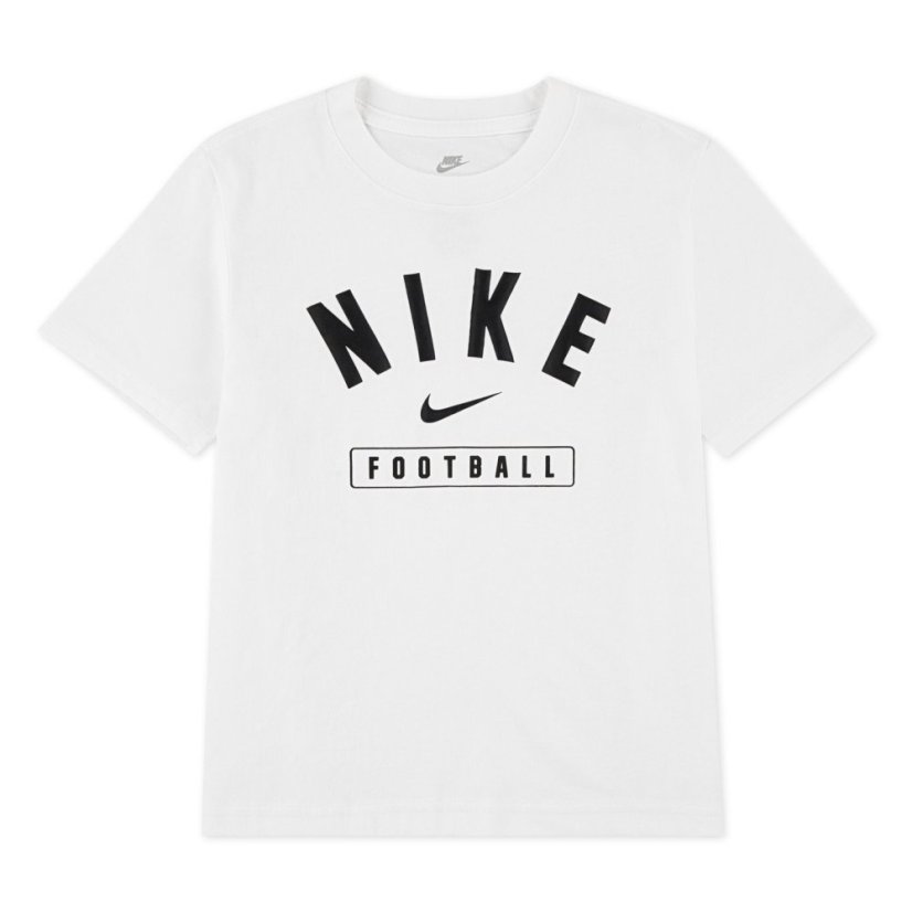 Nike Unisex Kids' T-Shirt White