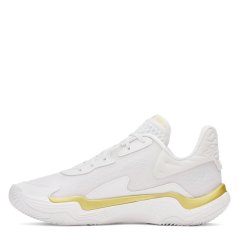 Under Armour Men's Spawn 7 Basketball Trainers White