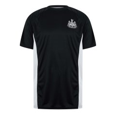 Source Lab Men's Newcastle United Licensed Short-Sleeve T-Shirt Black/White