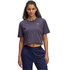 Under Armour Women's Holiday Short-Sleeve T-Shirt Blue